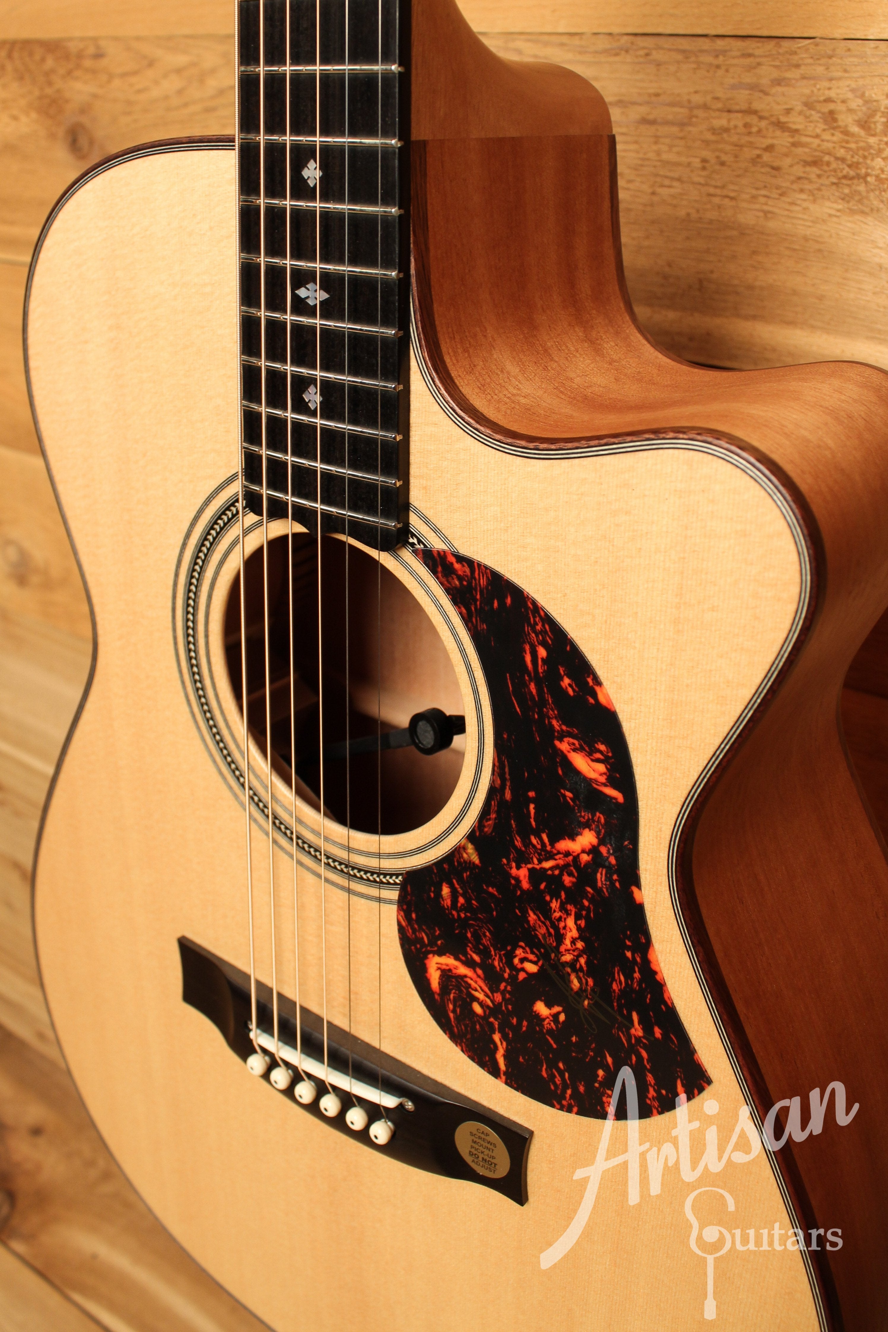 Maton EBG 808C MIC FIX Michael Fix Signature Guitar Sitka and Queensland Maple with Cutaway ID-12773 - Artisan Guitars