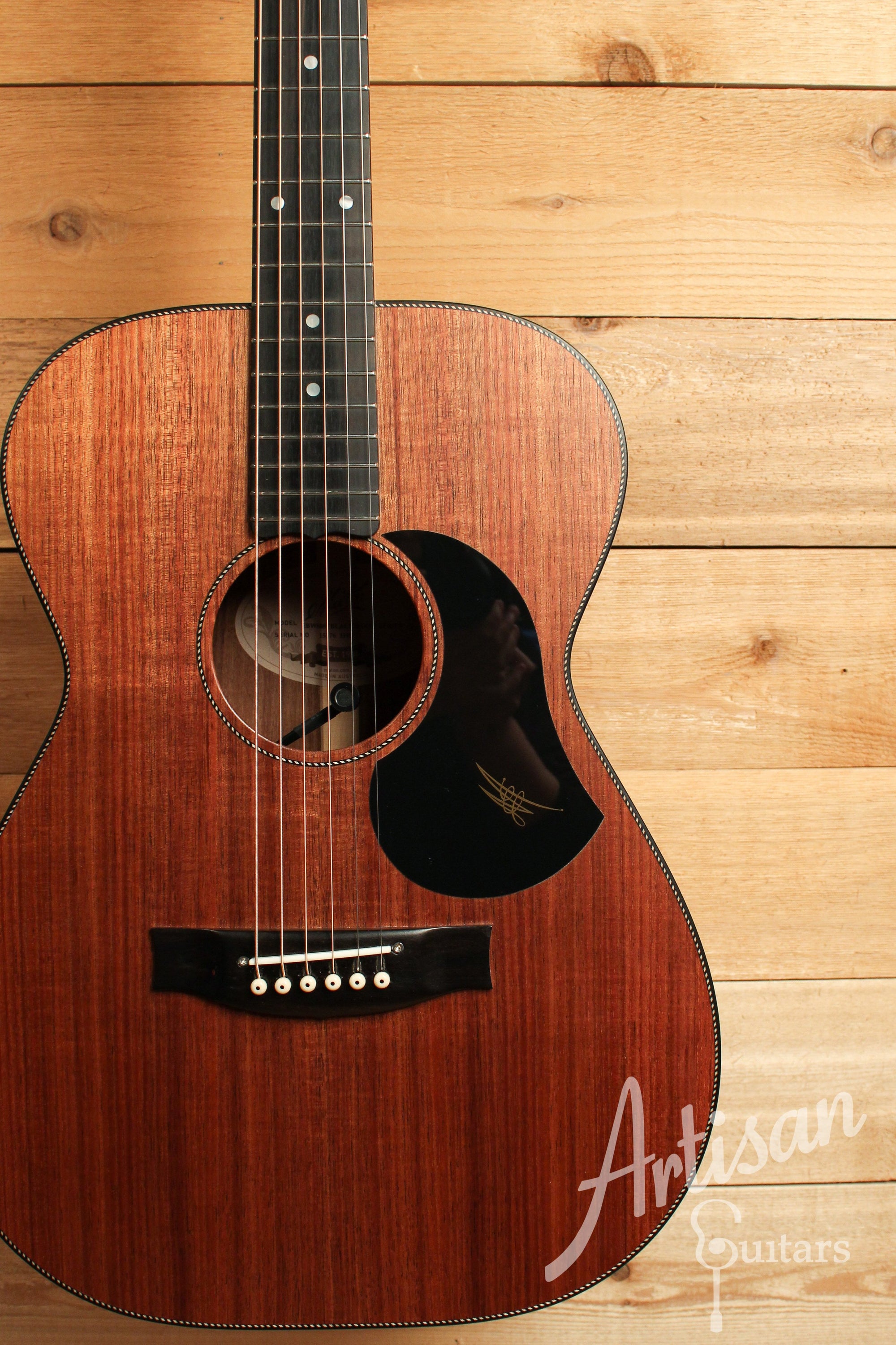 Maton EBW808 Guitar w/ Blackwood Top, Back & Sides w/ AP5 Pro Pickup System Pre-Owned 2018 ID-12828 - Artisan Guitars