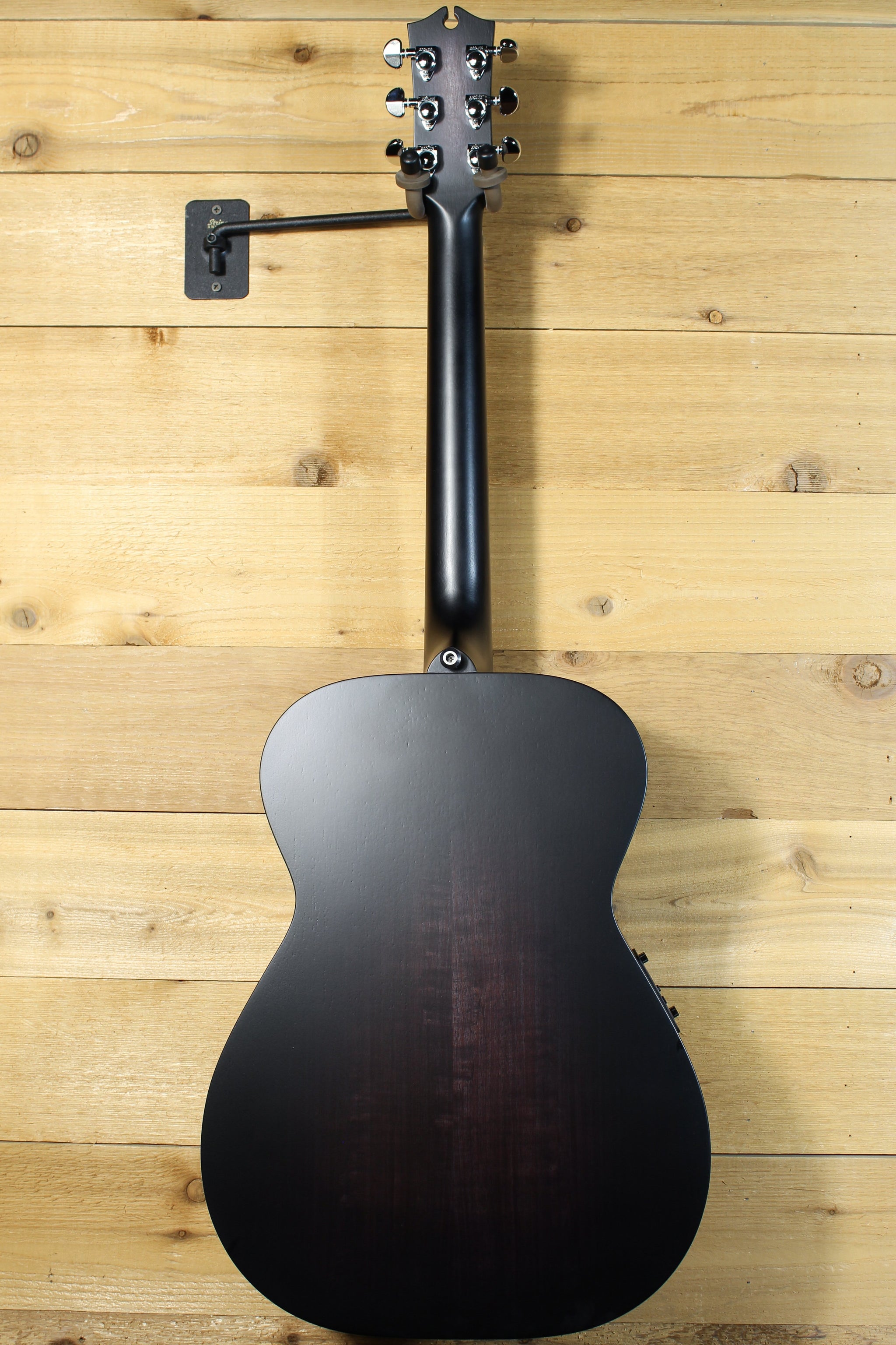 Maton EBG808 Custom w/ AA Sitka Spruce & Blackwood w/ Ghost Black Finish ID-13694 - Artisan Guitars