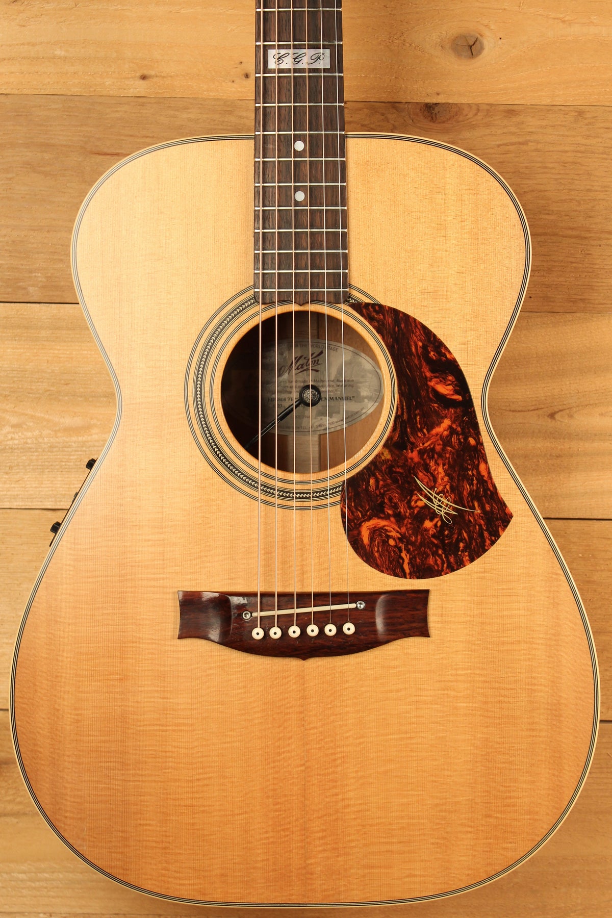 Maton EBG 808 TE Tommy Emmanuel Signature Guitar Pre-Owned 2013 ID-13195 - Artisan Guitars