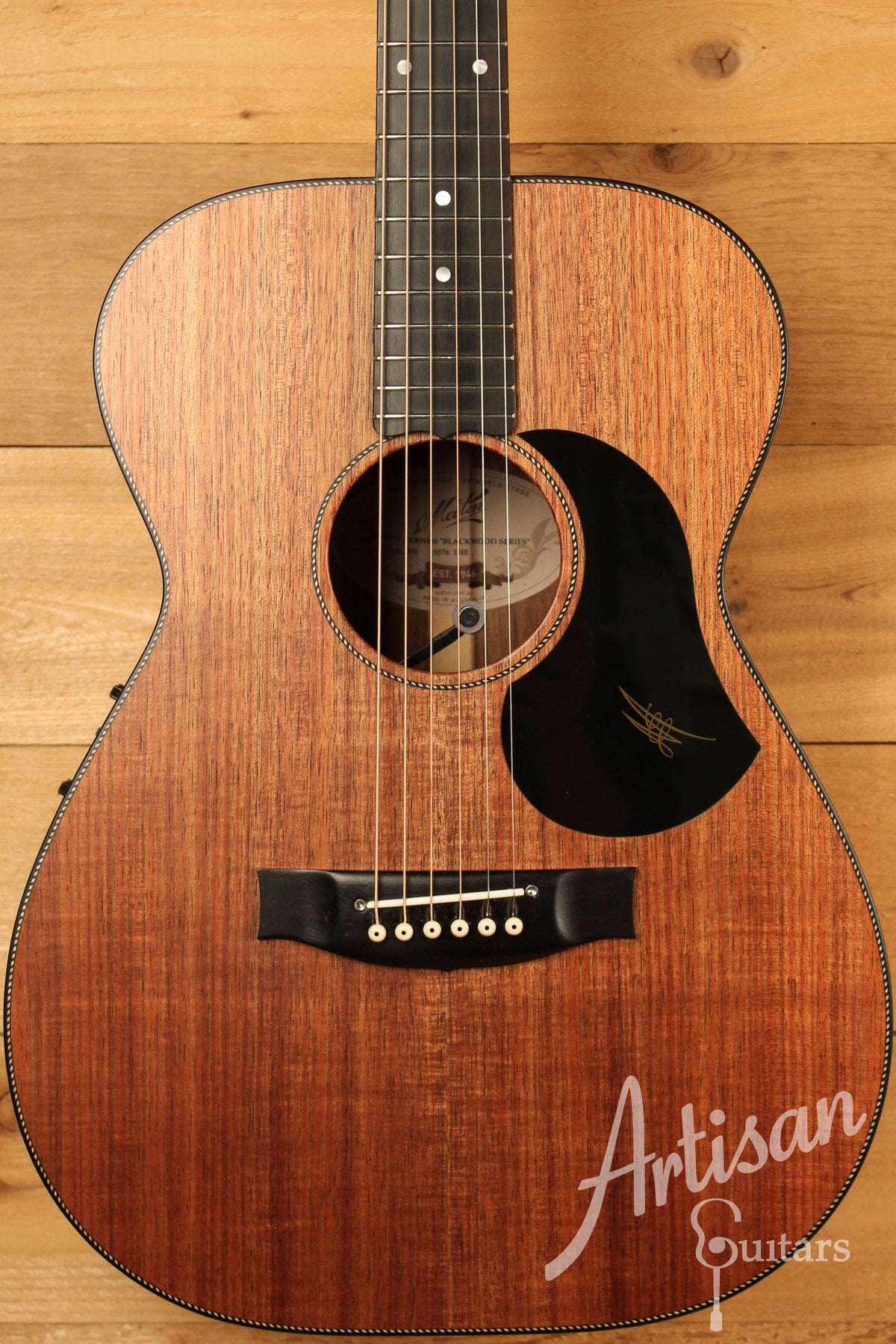 Maton EBW808 Guitar w/ Blackwood Top, Back & Sides w/ AP5 Pro Pickup System Pre-Owned 2018 ID-12828 - Artisan Guitars