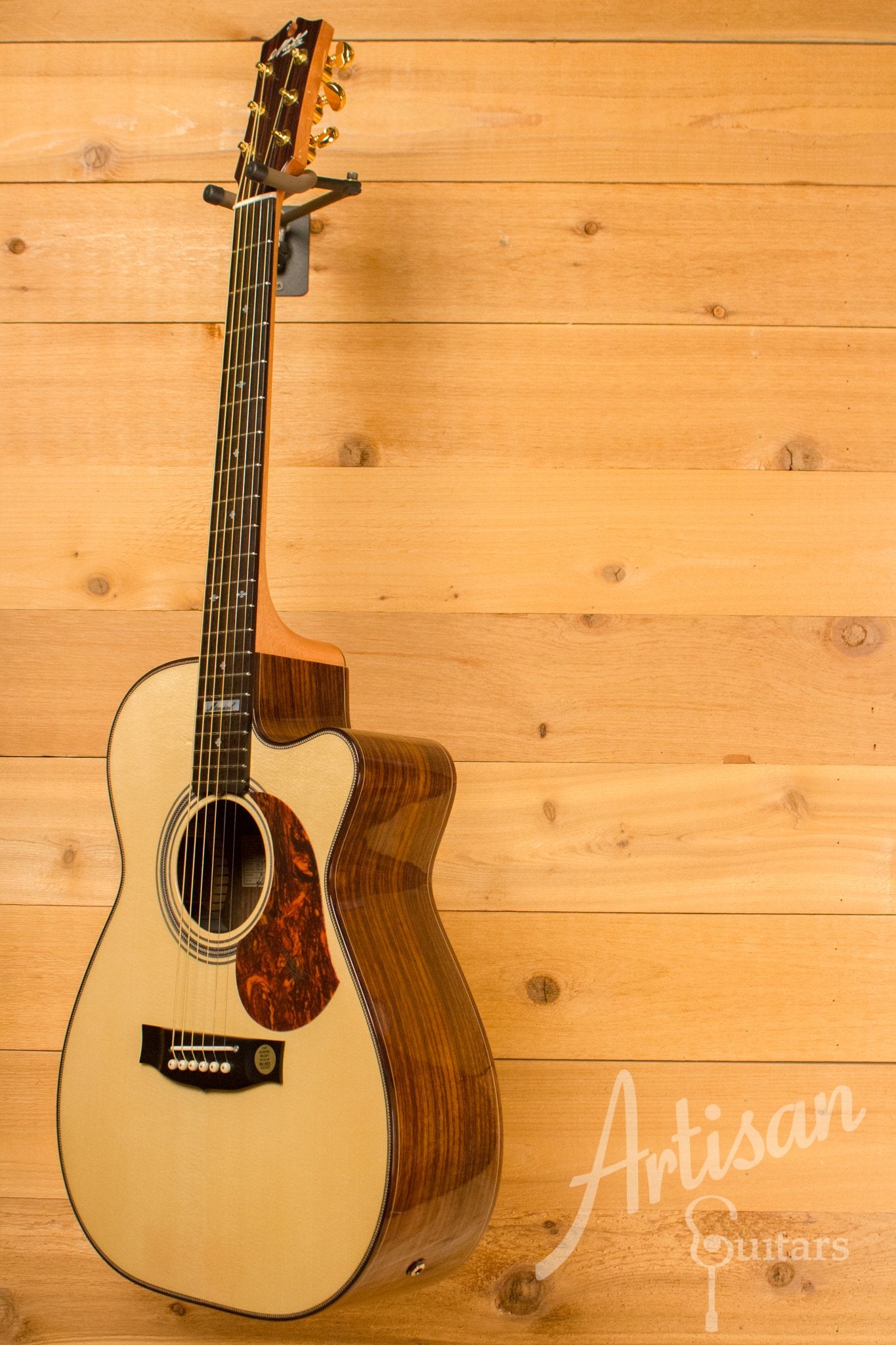 Maton EM 100C 808 Messiah Series Guitar with Sitka and Indian Rosewood Cutaway AP5 Pro ID-10827 - Artisan Guitars