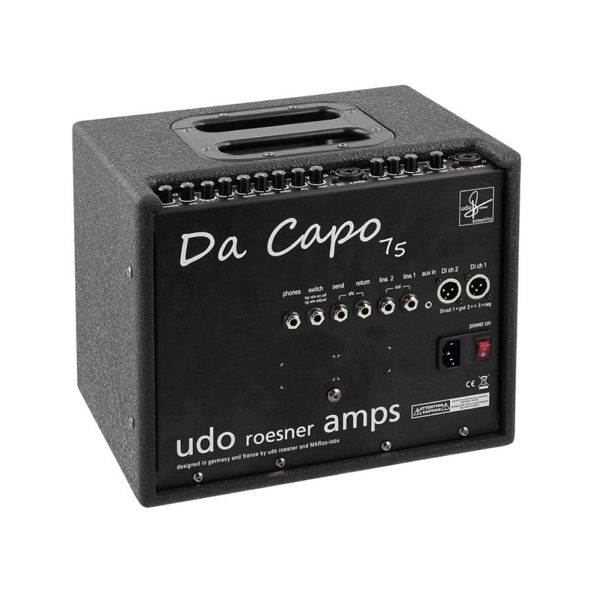 Udo Roesner Amps Da Capo 75 Combo Amplifier - Artisan Guitars